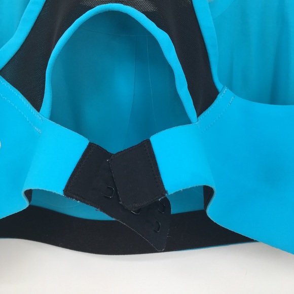 Lululemon Bitty Bracer Bra 36C Blue High Impact - Picture 3 of 4